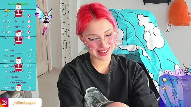 folinskayyya online show from December 22, 2024, 7:44 am