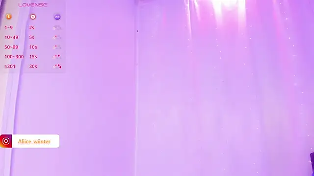 Alice winter  online show from February 28, 2025, 11:23 pm