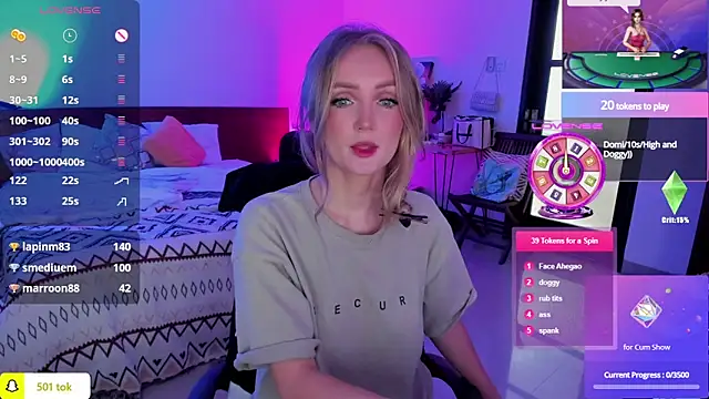 PrincessVS online show from February 1, 2025, 2:47 am