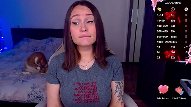 Cutie-Melanie online show from November 2, 2025, 8:22 pm