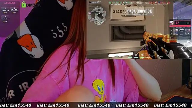 Snapshot of Emili1- chatting on January 28, 2025, 1:38 pm Emili1- online show from January 28, 2025, 1:38 pm