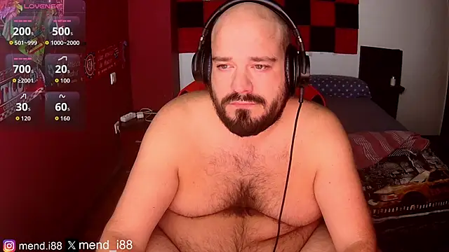 menditeta1 online show from October 4, 2025, 10:30 pm