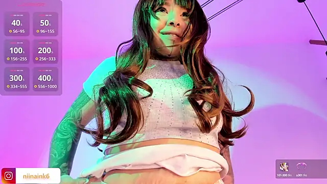 NinaInk online show from September 23, 2025, 1:58 pm