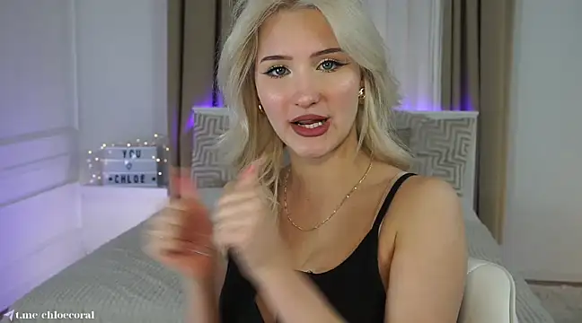 ChloeCoral online show from March 8, 2025, 5:01 pm