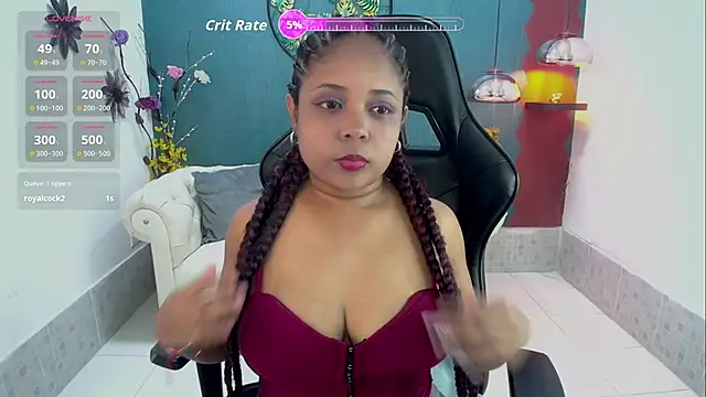 Melikasweetz online show from February 16, 2026, 5:20 pm