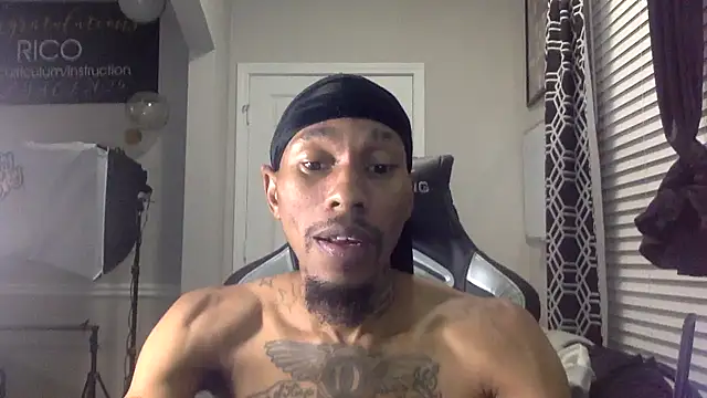 KingDerRico online show from January 19, 2026, 12:47 am