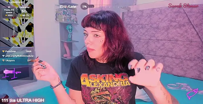 Sarah-Stoner online show from March 12, 2025, 10:07 pm