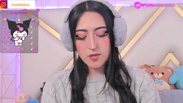 Violettbloss online show from January 27, 2025, 9:22 pm