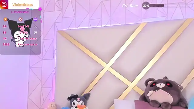 Violettbloss online show from February 13, 2025, 3:18 am