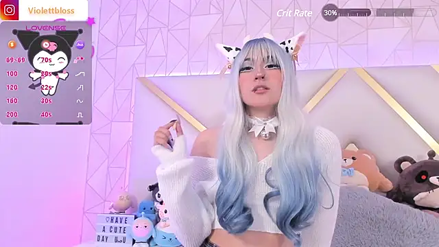 Violettbloss online show from February 27, 2025, 12:32 am