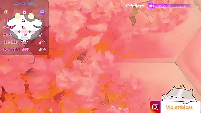 Violettbloss online show from September 10, 2025, 3:28 am