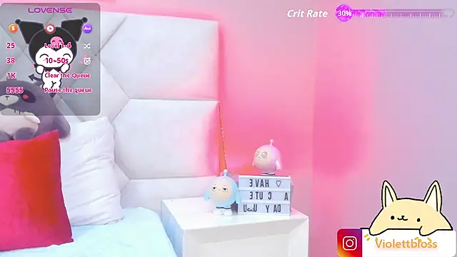 Violettbloss online show from September 26, 2025, 3:10 am