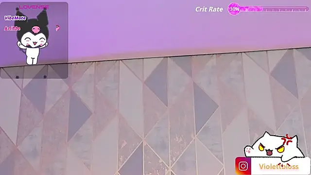 Violettbloss online show from February 23, 2026, 3:26 am