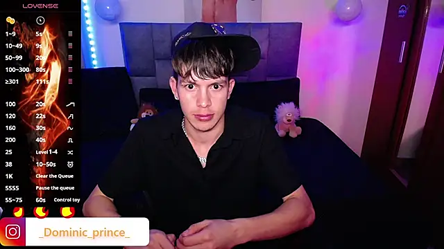 DominicPrince online show from October 30, 2025, 12:28 pm