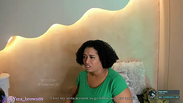 Snapshot of yerabrown69 chatting on December 20, 2024, 12:38 pm yerabrown69 online show from December 20, 2024, 12:38 pm