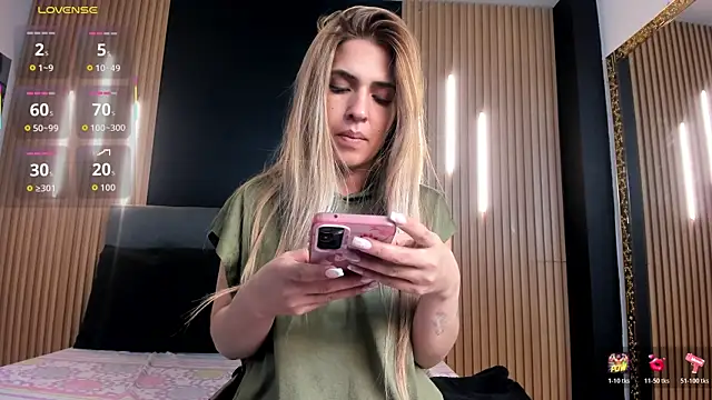 EvaaLovia1 online show from March 20, 2026, 1:49 pm