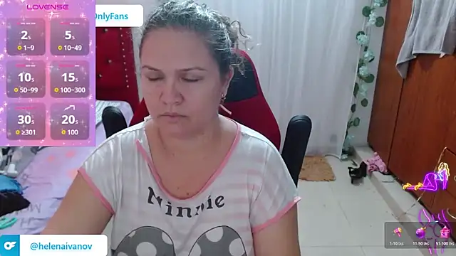 helenca43 online show from January 14, 2026, 12:00 pm