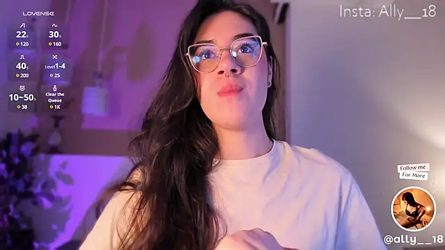 Ally addams online show from March 12, 2025, 3:46 am