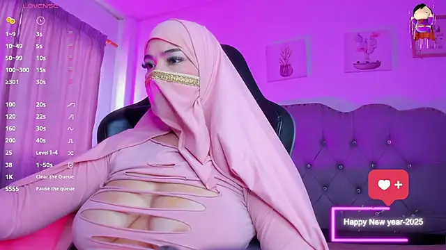 Snapshot of Tahiraa_ chatting on January 9, 2025, 1:02 pm Tahiraa online show from January 9, 2025, 1:02 pm