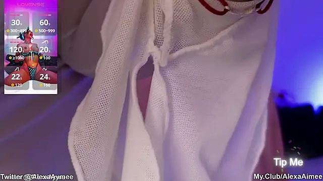 AlexaAimee online show from October 12, 2025, 10:09 pm