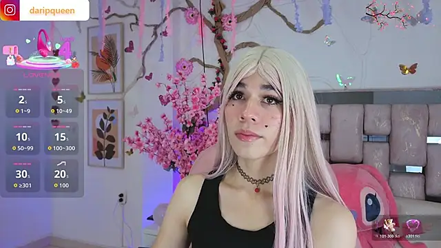 DaripQueen online show from March 13, 2026, 1:51 pm