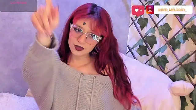 RedMeloddy online show from February 17, 2026, 11:44 pm