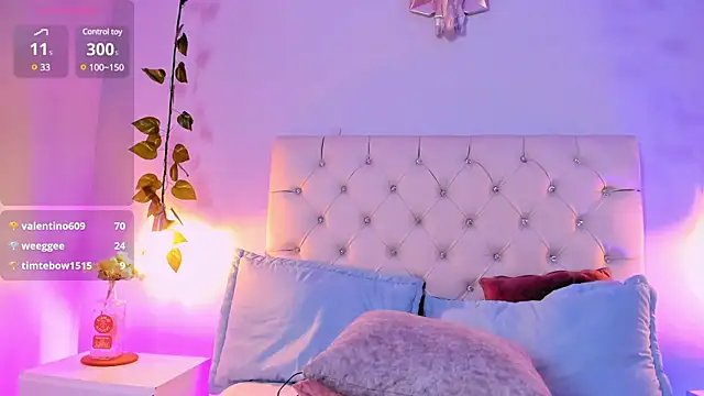 Isabella Flowers online show from March 10, 2025, 1:45 am