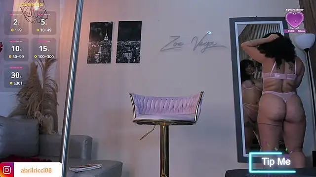 abril ricci online show from March 8, 2025, 4:34 am