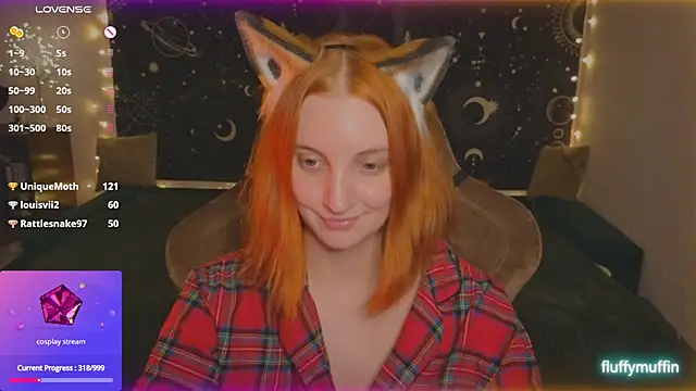 Fluffy muffin  online show from February 15, 2025, 10:10 pm