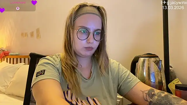 JacyWinslat online show from March 13, 2026, 12:34 pm