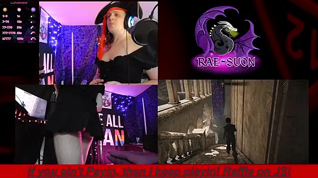 Rae-Suon online show from October 9, 2025, 2:42 am