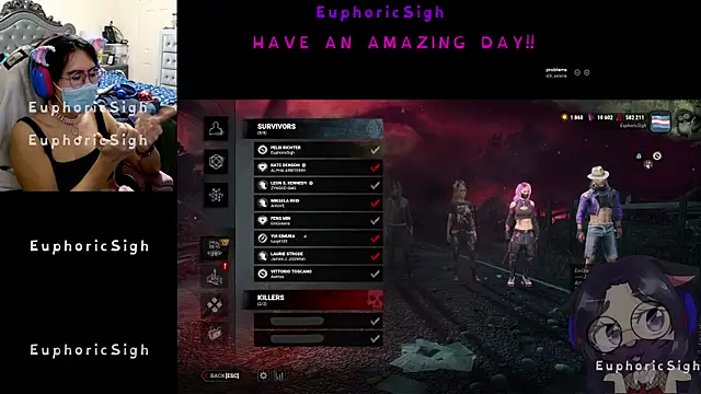 EuphoricSigh online show from February 13, 2026, 5:14 am