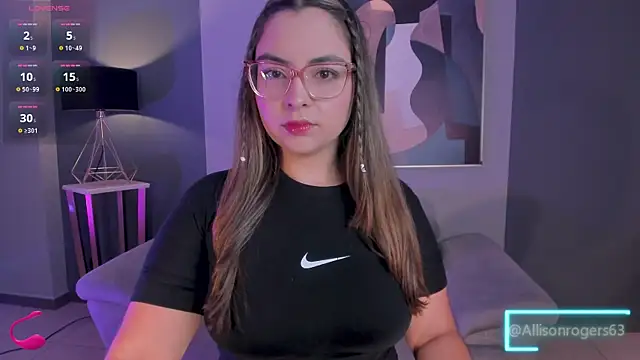 AllisonRogersX online show from April 12, 2026, 11:37 am