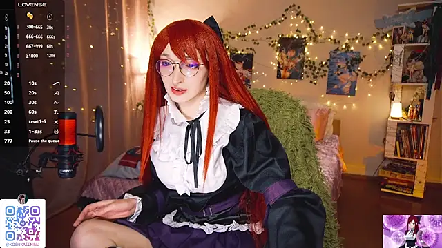 koshkasenpai online show from May 25, 2026, 4:18 am