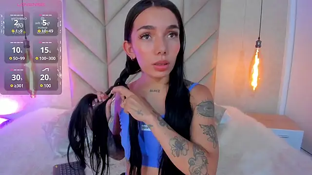 Mollymoon1 online show from January 25, 2025, 8:42 pm