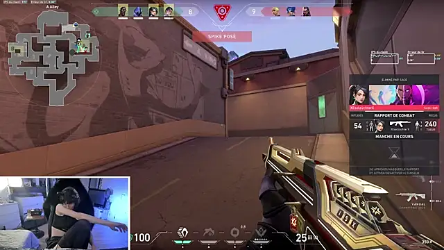 CeriseLapine online show from October 12, 2025, 8:41 pm