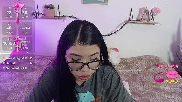 Snapshot of AmberJeong chatting on January 14, 2025, 2:50 am AmberJeong online show from January 14, 2025, 2:50 am