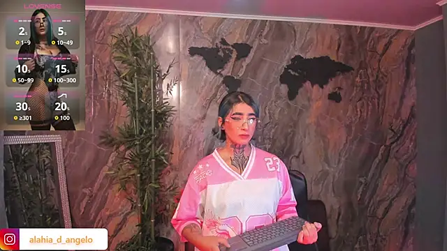 Alahia Dangelo online show from April 11, 2026, 5:28 pm