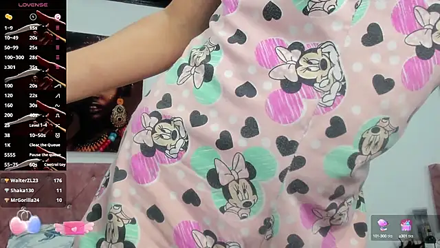 Milkdulce1 online show from February 18, 2025, 9:10 am