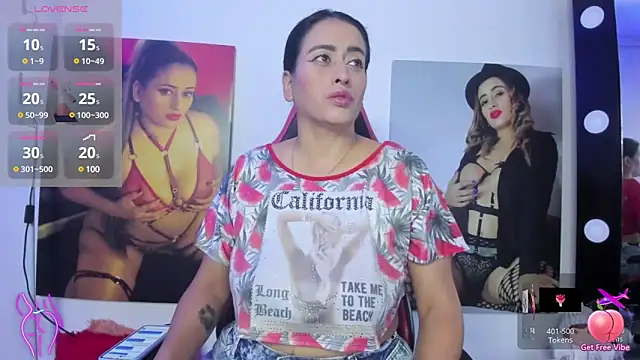 vaiolet triana online show from January 6, 2025, 1:19 pm