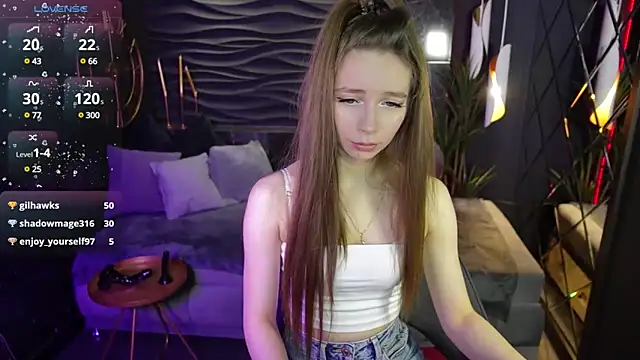 OliviaGentle online show from February 12, 2025, 1:30 am