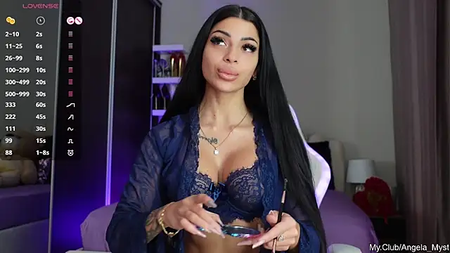 Angela Myst online show from February 4, 2026, 12:55 pm