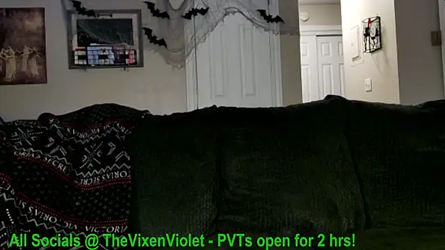Snapshot of thevixenviolet chatting on December 17, 2024, 2:12 am thevixenviolet online show from December 17, 2024, 2:12 am