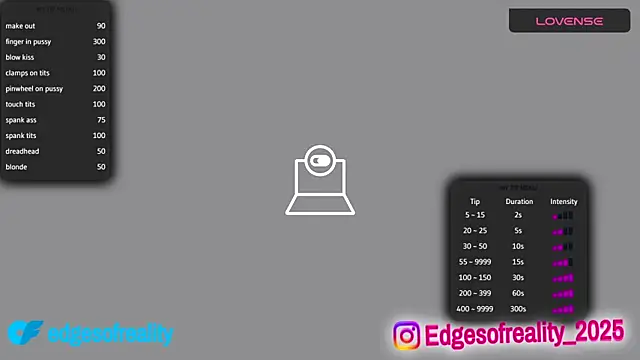 EdgesOfReality online show from November 17, 2025, 12:22 pm