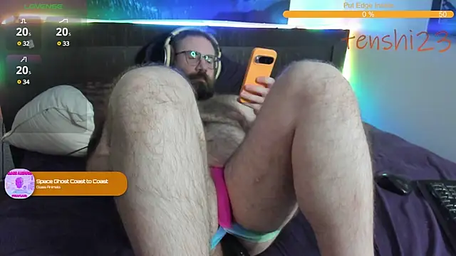 tenshi23strip online show from March 1, 2025, 8:45 am