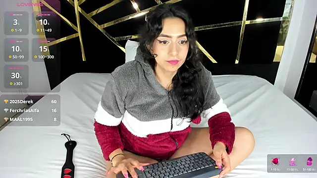 Snapshot of AlondraMendez chatting on January 4, 2025, 9:00 am AlondraMendez online show from January 4, 2025, 9:00 am