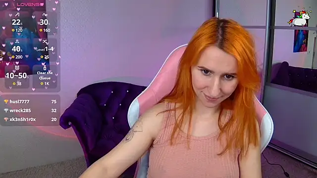 Snapshot of AliceBYKiss chatting on January 29, 2025, 10:58 am AliceBYKiss online show from January 29, 2025, 10:58 am