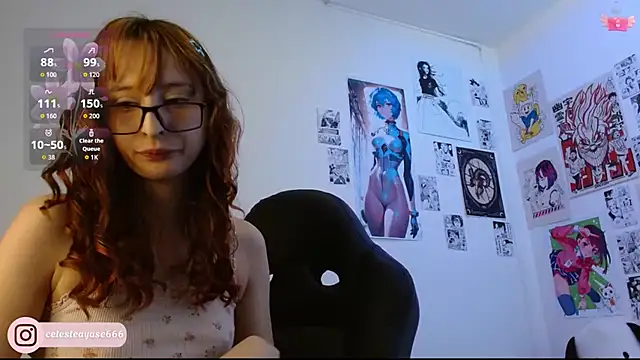 CelesteAyase online show from October 21, 2025, 12:55 am