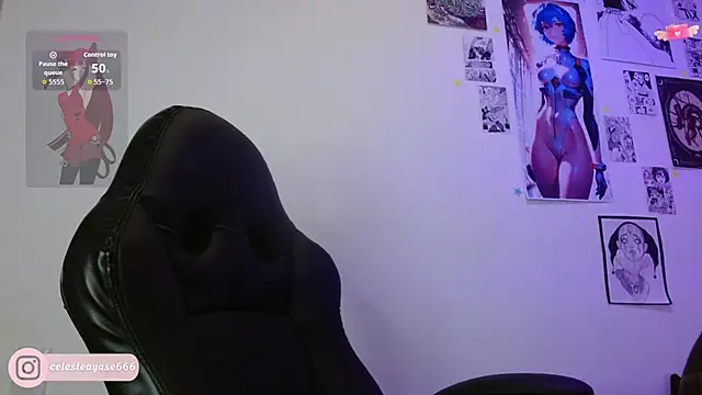 Snapshot of CelesteAyase chatting on February 13, 2026, 2:07 am CelesteAyase online show from February 13, 2026, 2:07 am