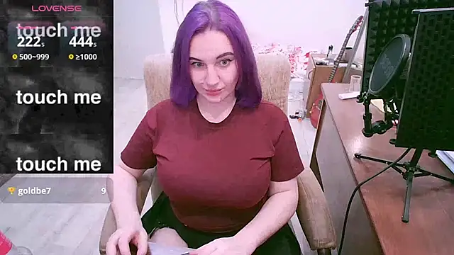 AnnitaMilliter online show from February 9, 2026, 7:18 pm